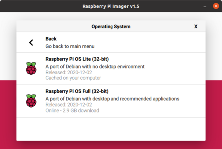 Then Raspberry Pi OS Lite (32-bit)